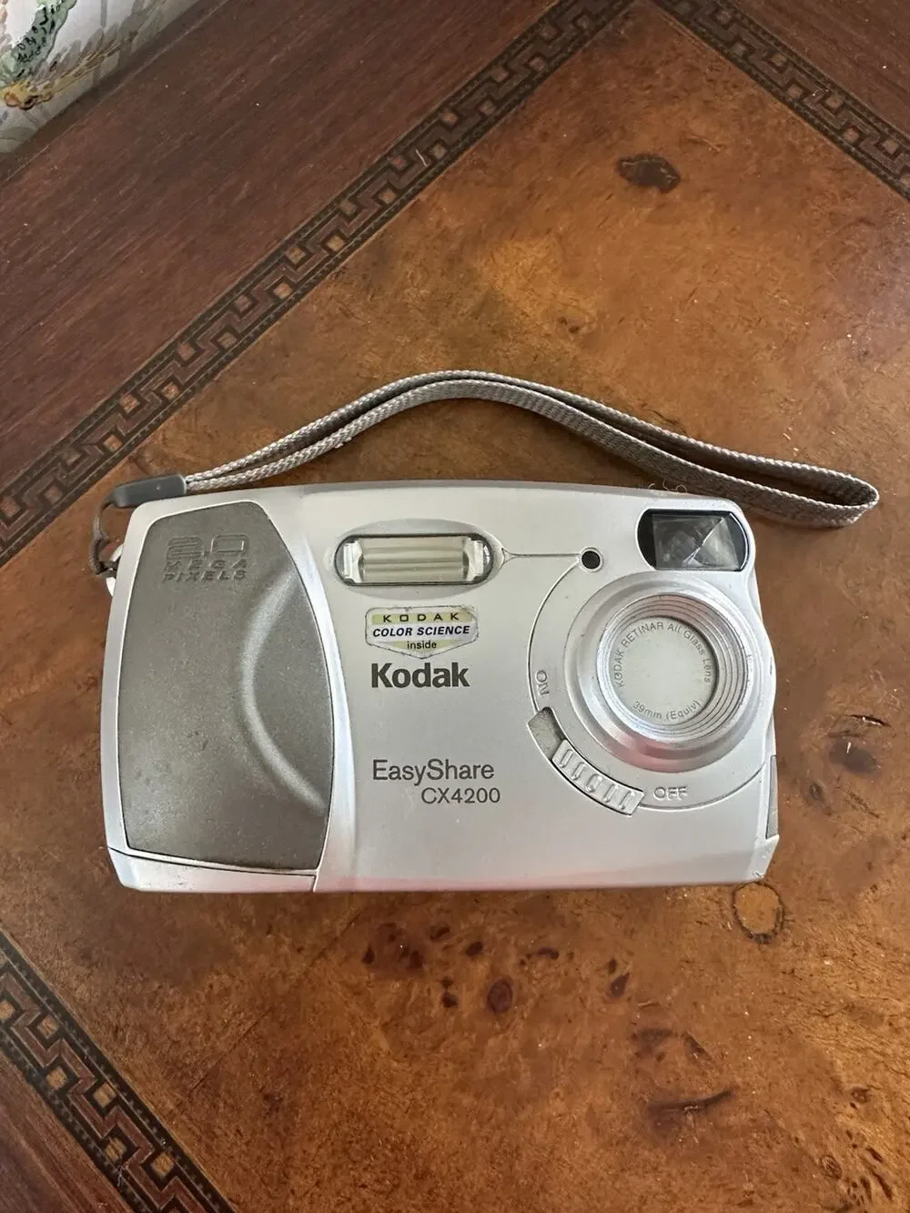 Kodak EasyShare CX4200 2.0MP Digital Camera - Silver- Not Tested